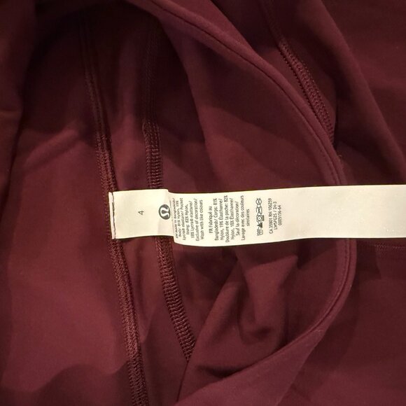 Lululemon Maroon Zip Hoodie & Pants - Picture 10 of 10
